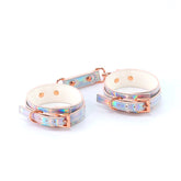 Cosmo's Enchanting Rainbow Bondage Cuffs - Elevate Your BDSM Experience Cuffs and Restraints